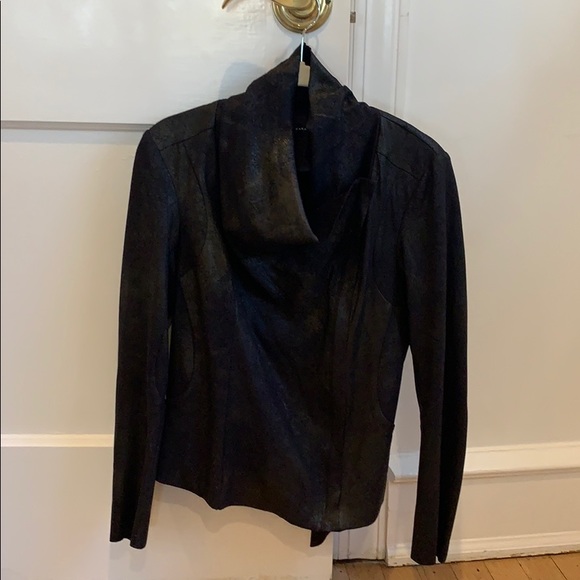 Zara Faux Leather Jacket - Picture 4 of 5
